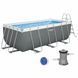 Каркасний басейн Bestway Power Steel (412х201х122 см) 6889 фото 1