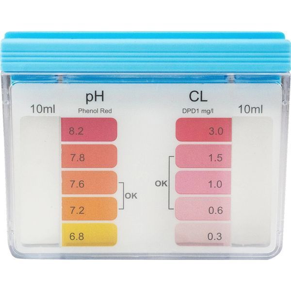 Тестер для басейну AquaDoctor Test Box Cl/pH 42185 фото